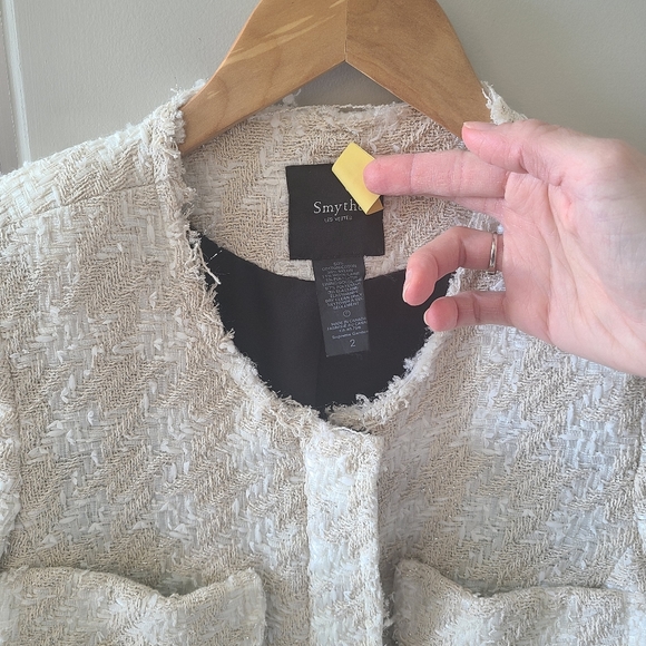 Smythe Size 2 Cropped Blazer - Picture 2 of 3